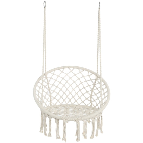 Macrame Hanging Hammock Chair