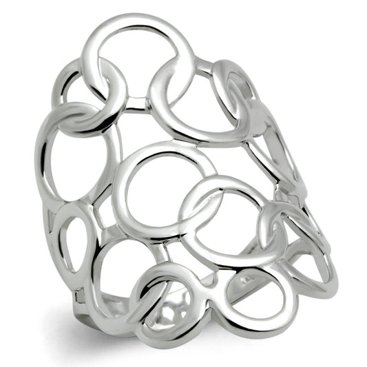 Rhodium Brass Ring
