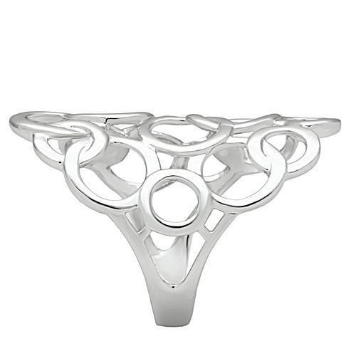 Rhodium Brass Ring