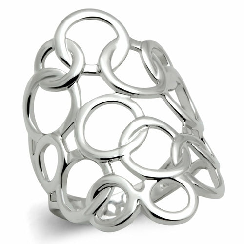 Rhodium Brass Ring