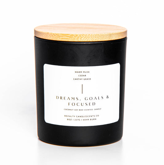 Dreams, Goals & Focused Candle