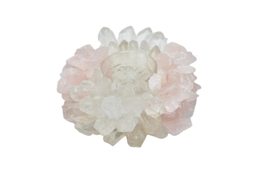 Rose Quartz or Quartz Votive