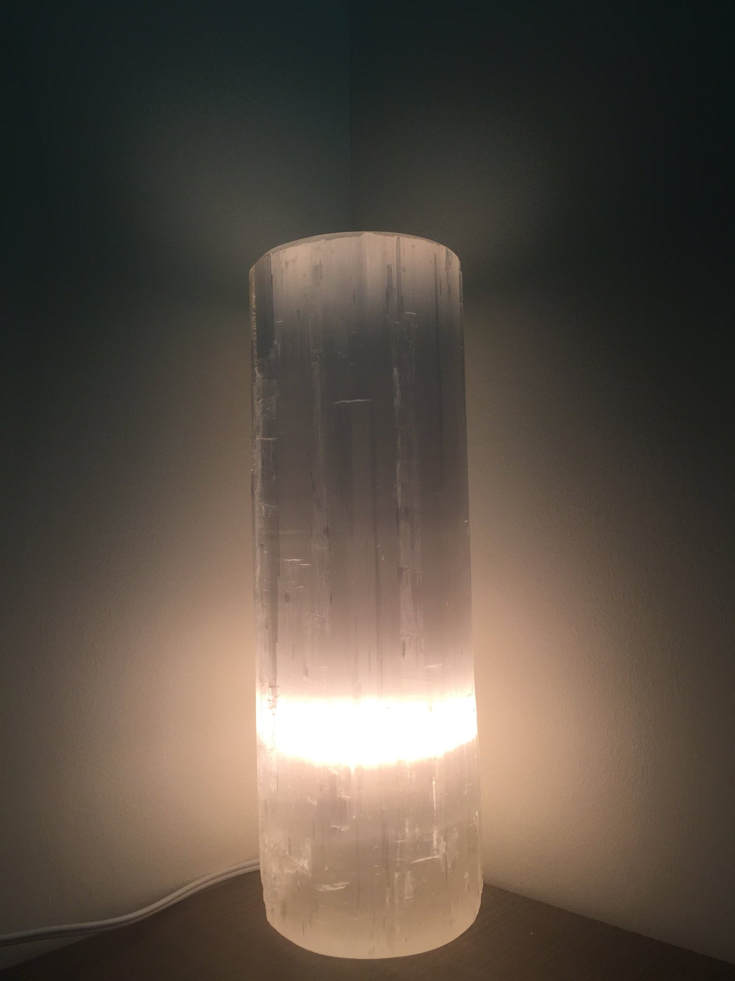 Selenite Lamp