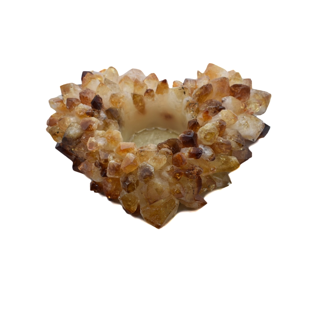 Gemstone Heart Votive