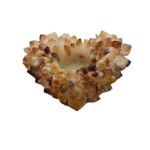 Gemstone Heart Votive