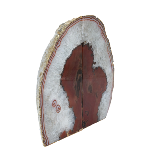Agate Bookend