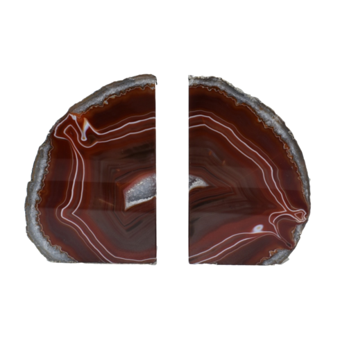 Agate Bookend