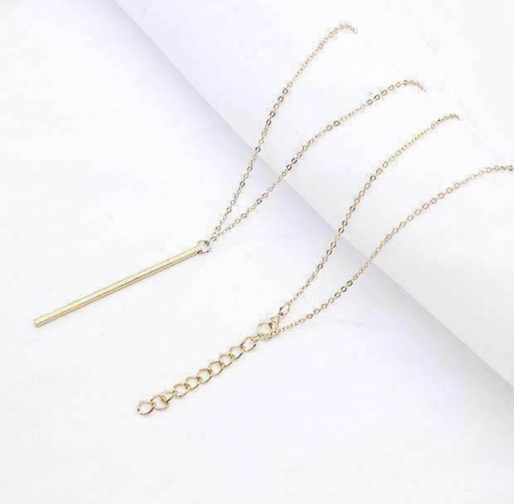 Vertical Bar Necklace