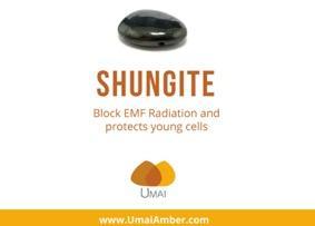 Shungite Amber: EMF Blocker