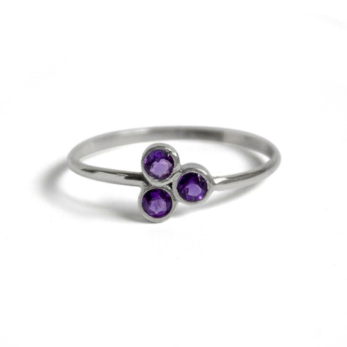 Amethyst Cluster Ring