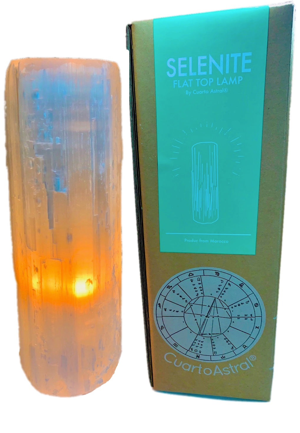 Selenite Lamp