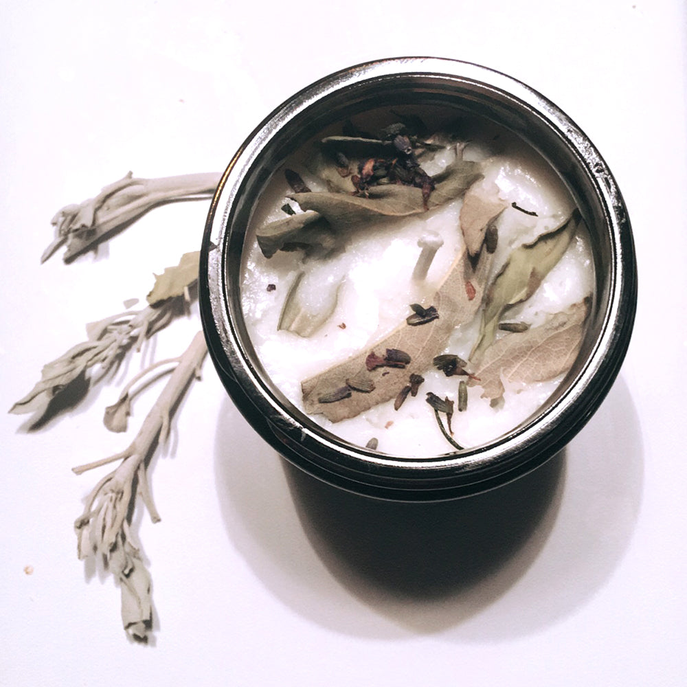 Lavender White Sage Candle