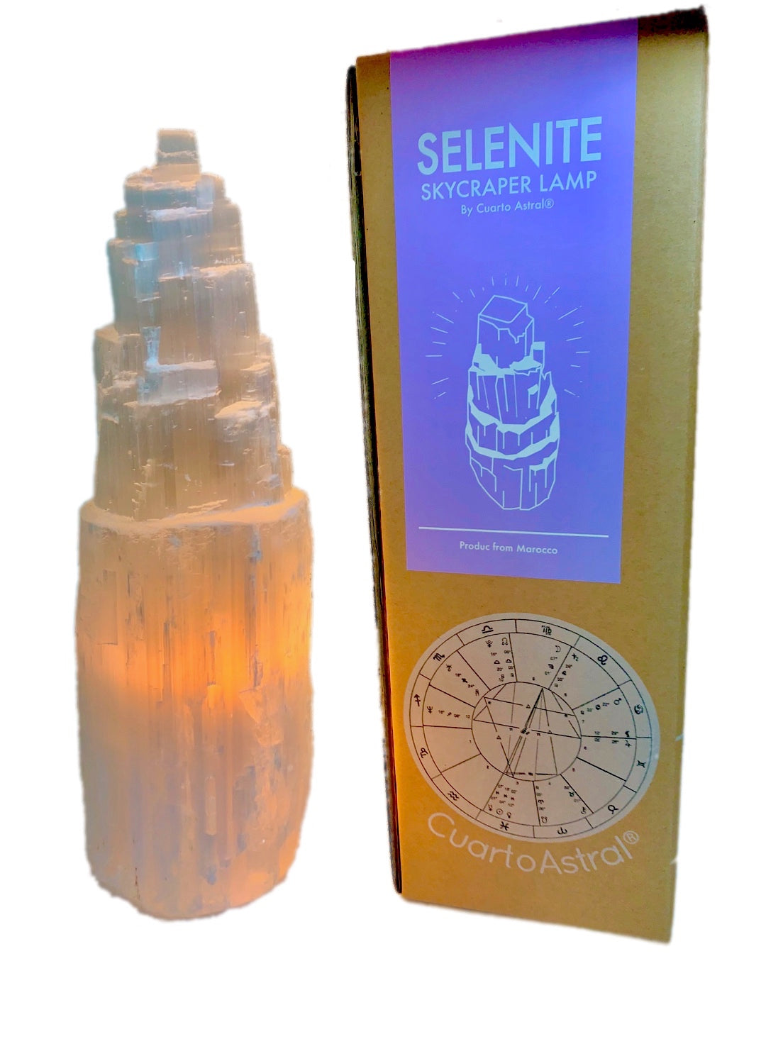 Selenite Lamp