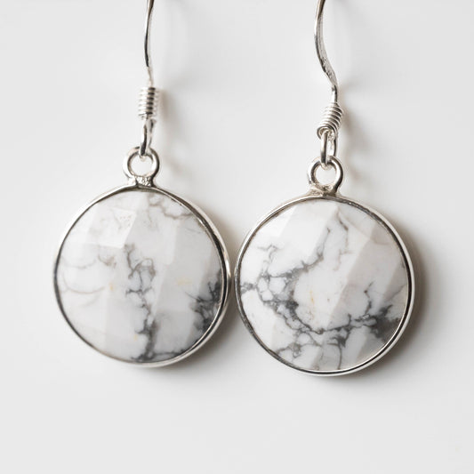 Howlite Earrings