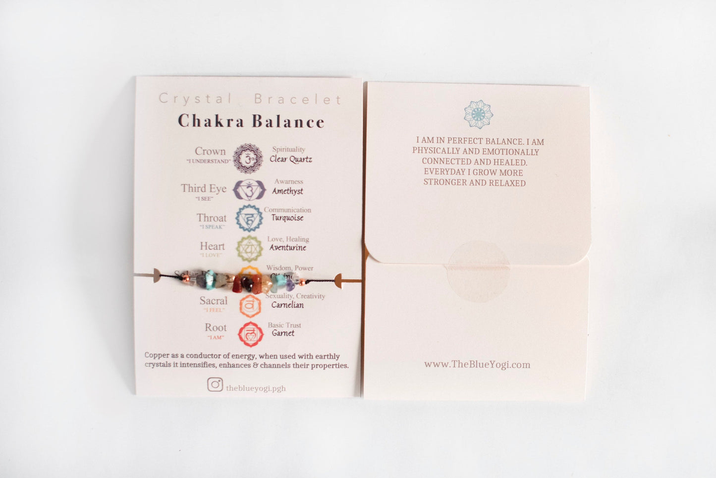 Chakra Bracelet or Anklet