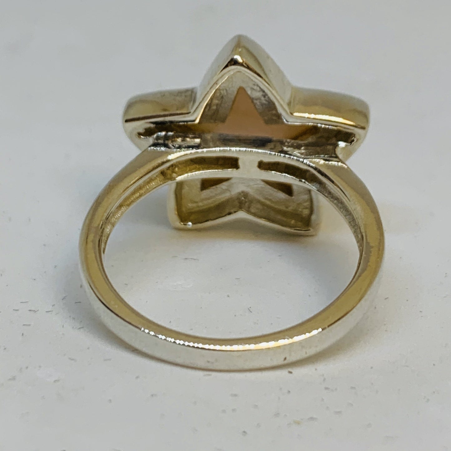 Silver Mother Of Pearl Ring