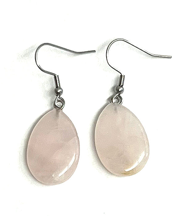 Rose Quartz Earrings