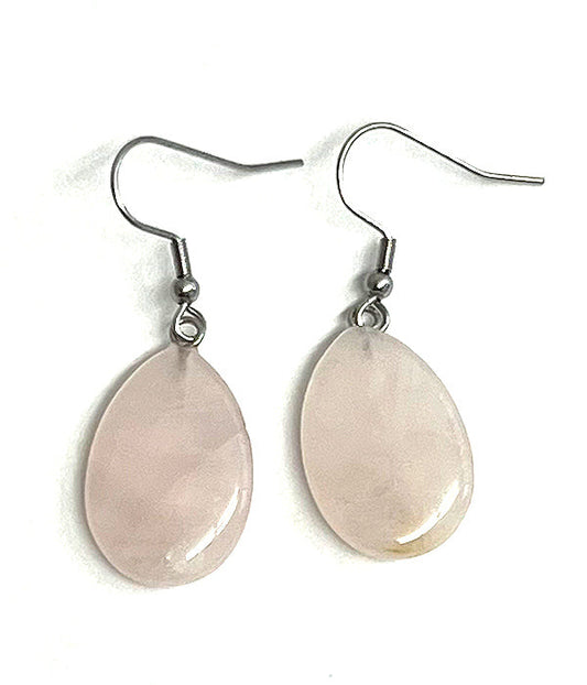 Rose Quartz Earrings