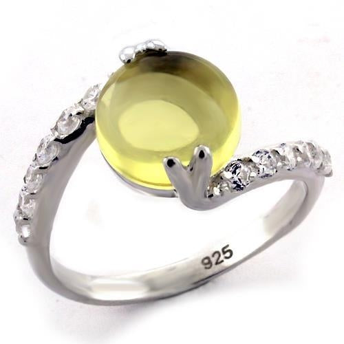Sterling Silver Cat's Eye Ring
