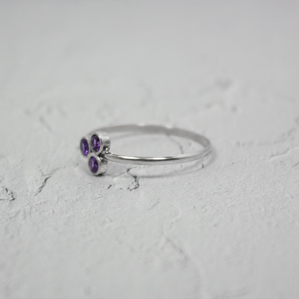 Amethyst Cluster Ring