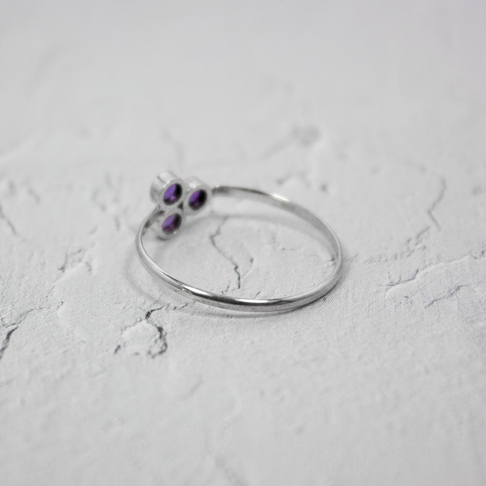 Amethyst Cluster Ring