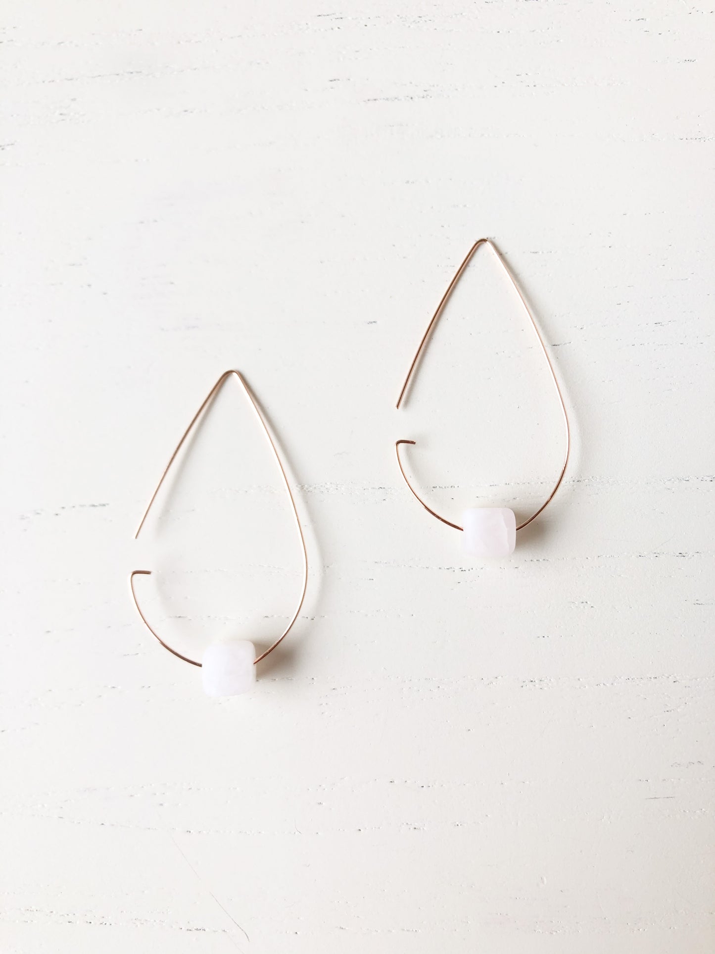 Rose Quartz Earrings